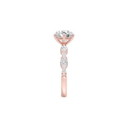 DLR001468 18 KT / Rose Gold / 22