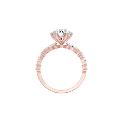 DLR001468 18 KT / Rose Gold / 22