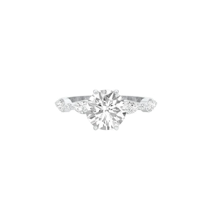 DLR001468 18 KT / White Gold / 22