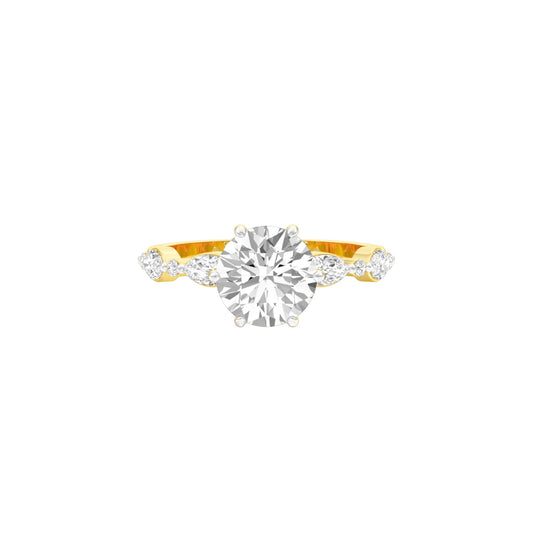 DLR001468 18 KT / Yellow Gold / 22
