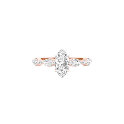 DLR001469 18 KT / Rose Gold / 22