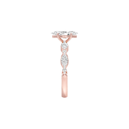 DLR001469 18 KT / Rose Gold / 22