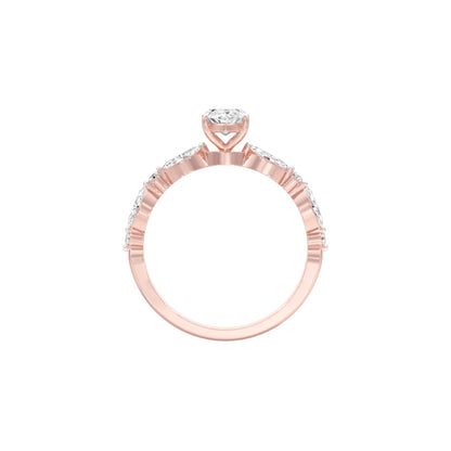 DLR001469 18 KT / Rose Gold / 22