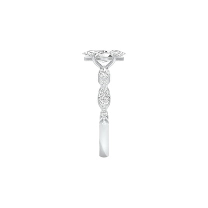 DLR001469 18 KT / White Gold / 22
