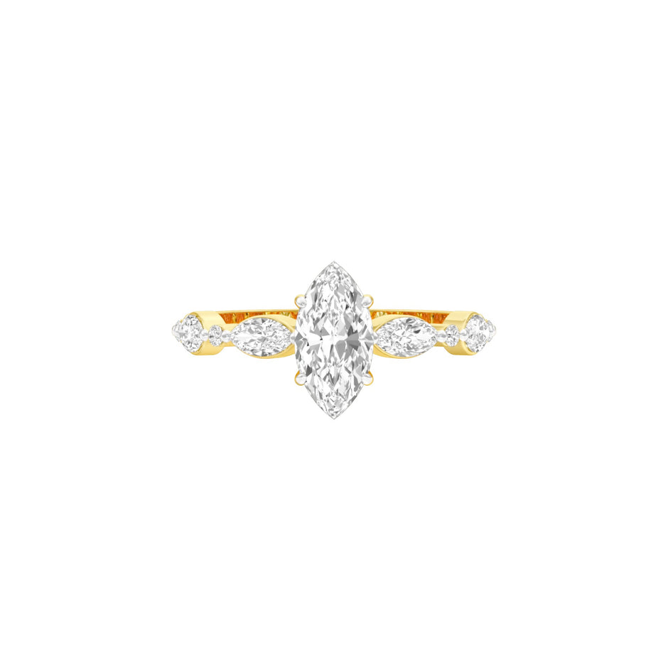 DLR001469 18 KT / Yellow Gold / 22