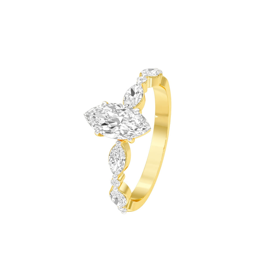 DLR001469 18 KT / Yellow Gold / 22