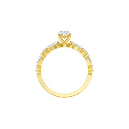 DLR001469 18 KT / Yellow Gold / 22