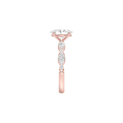 DLR001470 18 KT / Rose Gold / 22