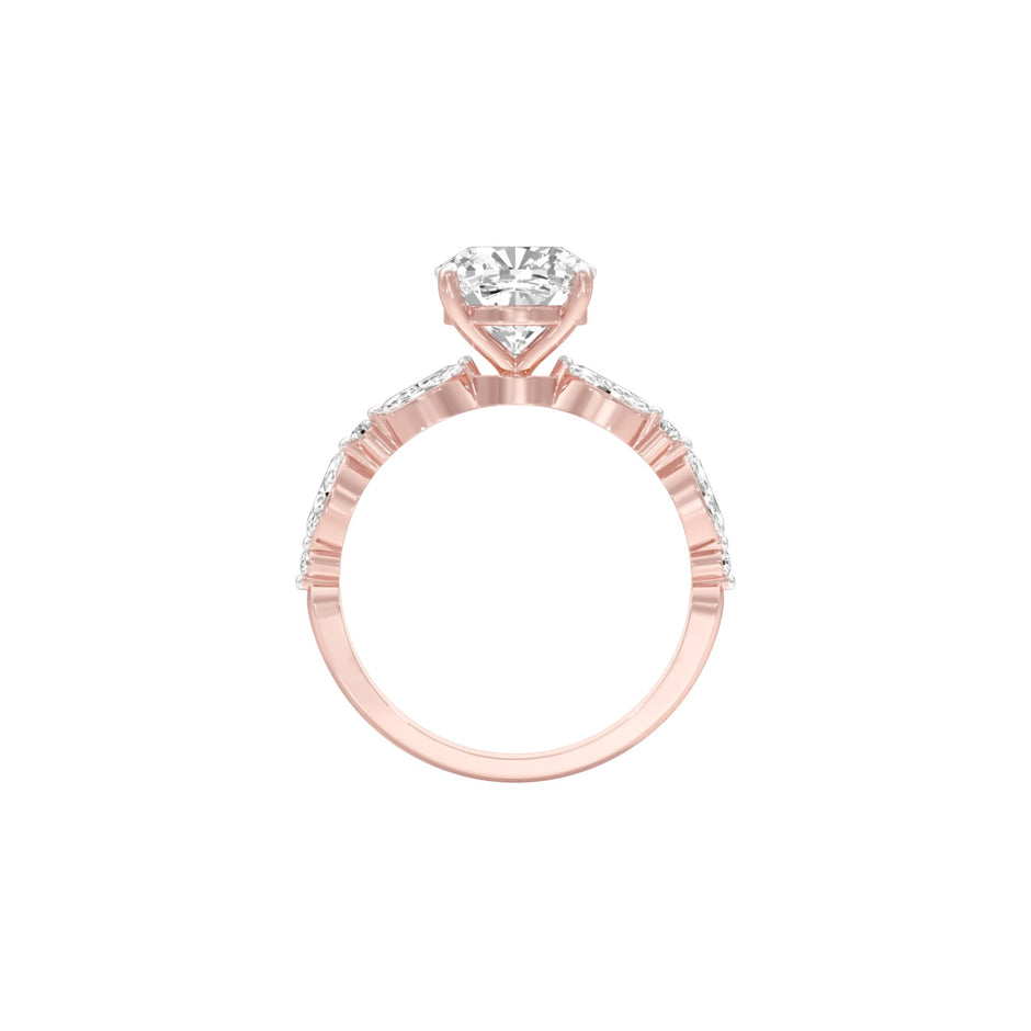 DLR001472 18 KT / Rose Gold / 22