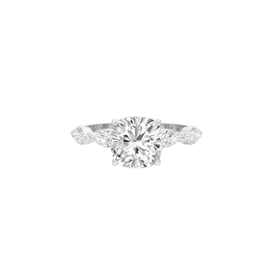 DLR001472 18 KT / White Gold / 22