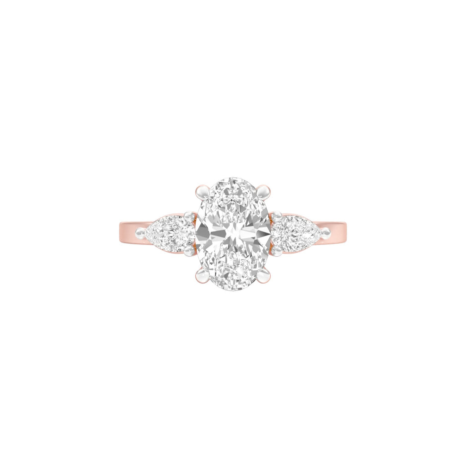 DLR001473 18 KT / Rose Gold / 22