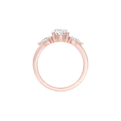 DLR001473 18 KT / Rose Gold / 22