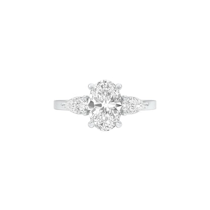 DLR001473 18 KT / White Gold / 22