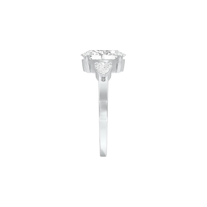 DLR001473 18 KT / White Gold / 22