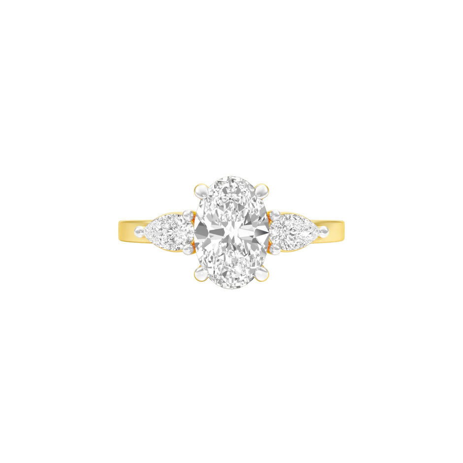 DLR001473 18 KT / Yellow Gold / 22