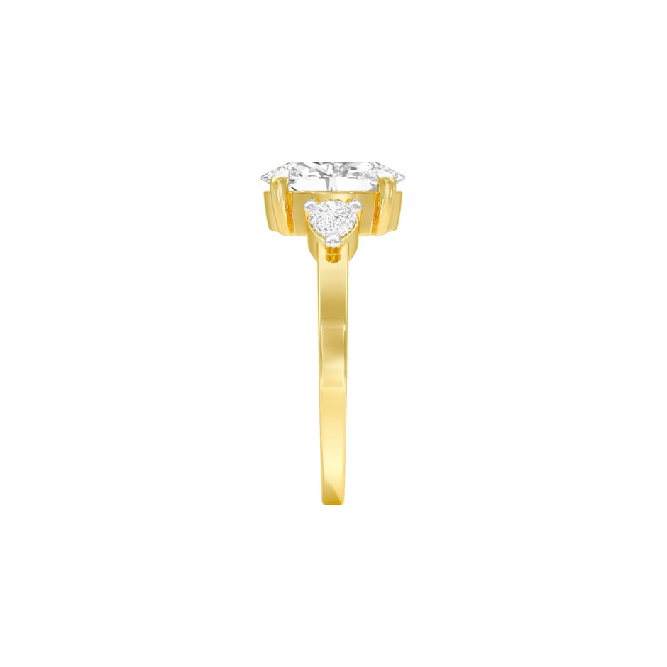 DLR001473 18 KT / Yellow Gold / 22