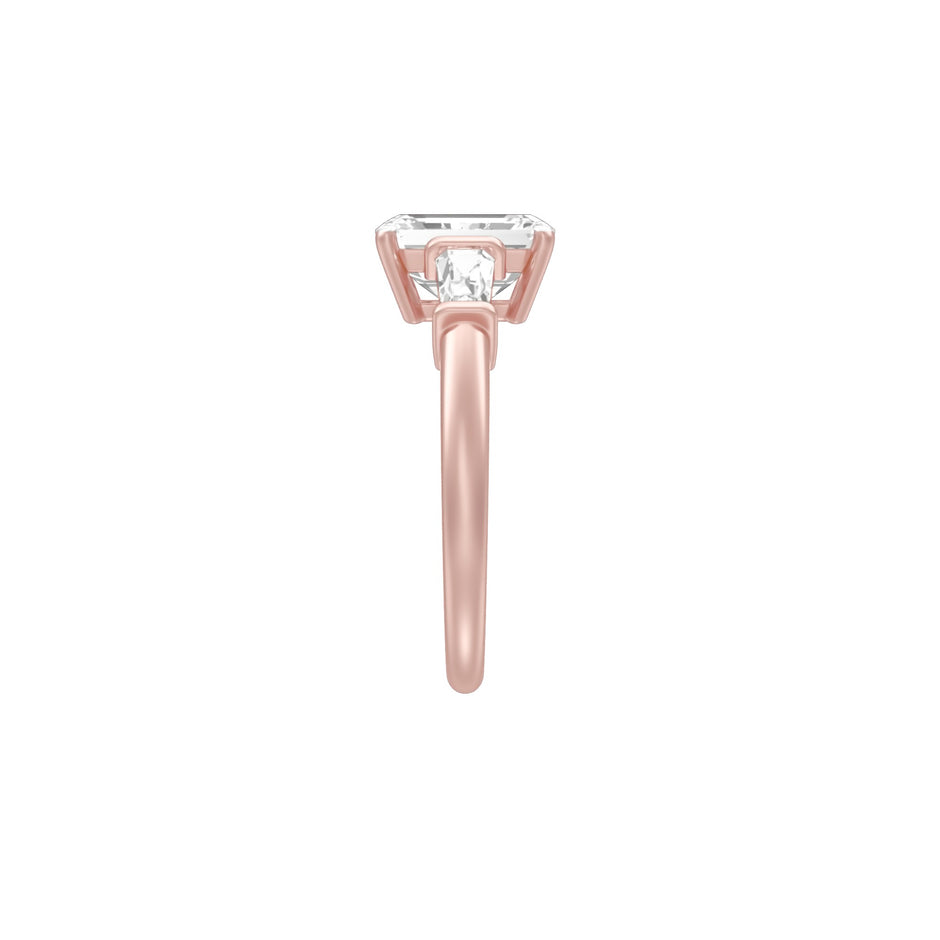Love Awakened Diamond Engagement Ring 18 KT / Rose Gold / 18