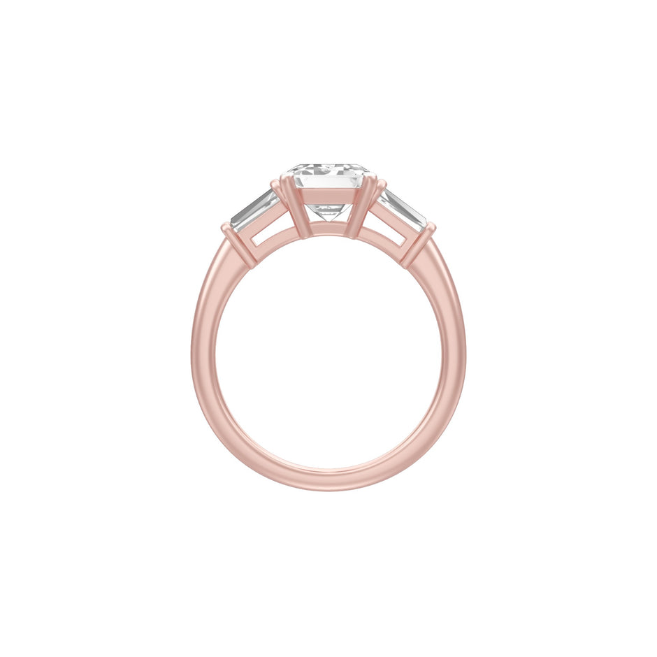 Love Awakened Diamond Engagement Ring 18 KT / Rose Gold / 18