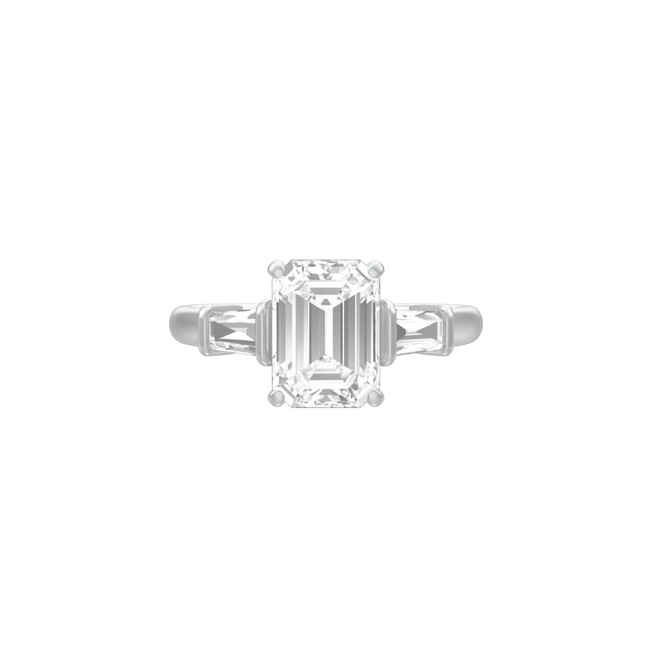 Love Awakened Diamond Engagement Ring 18 KT / White Gold / 18