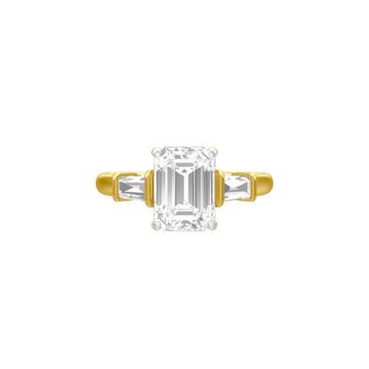 Love Awakened Diamond Engagement Ring 18 KT / Yellow Gold / 18
