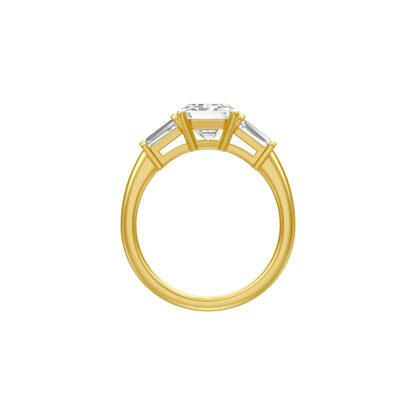 Love Awakened Diamond Engagement Ring 18 KT / Yellow Gold / 18
