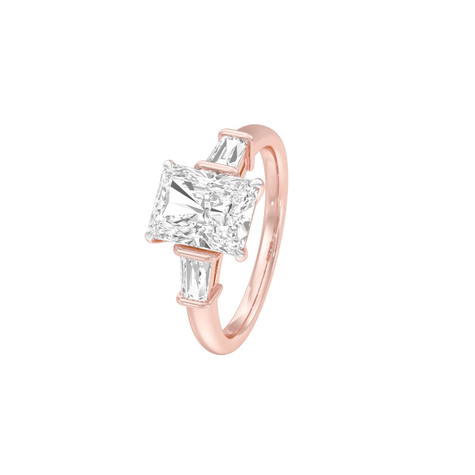 DLR001475 18 KT / Rose Gold / 22