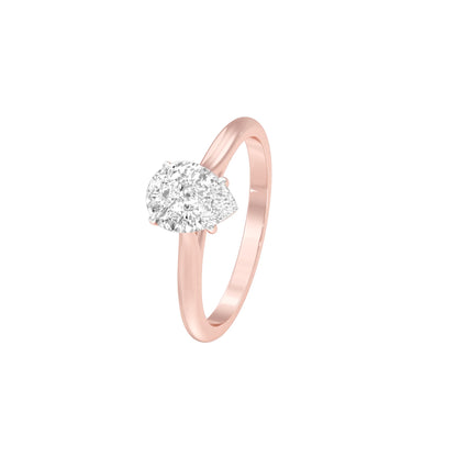 DLR001476 18 KT / Rose Gold / 22