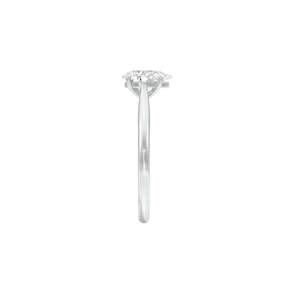 DLR001476 18 KT / White Gold / 22