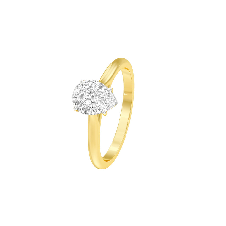DLR001476 18 KT / Yellow Gold / 22