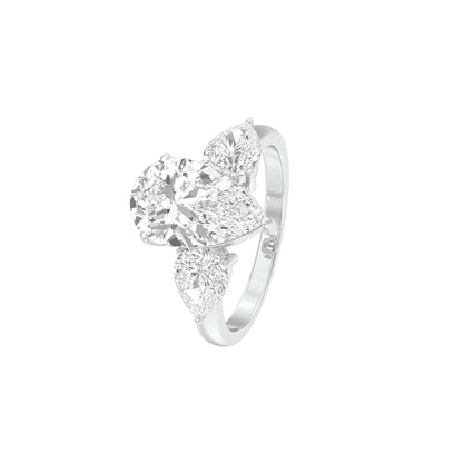 DLR001477 18 KT / White Gold / 22