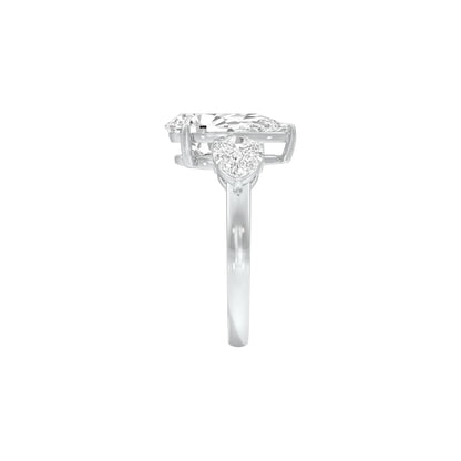 DLR001477 18 KT / White Gold / 22