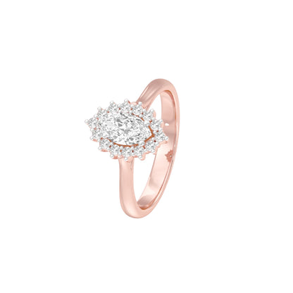 DLR001478 18 KT / Rose Gold / 22