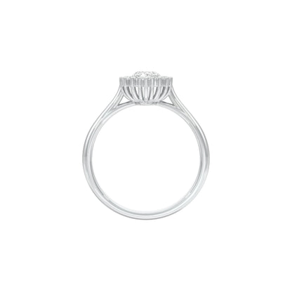 DLR001478 18 KT / White Gold / 22