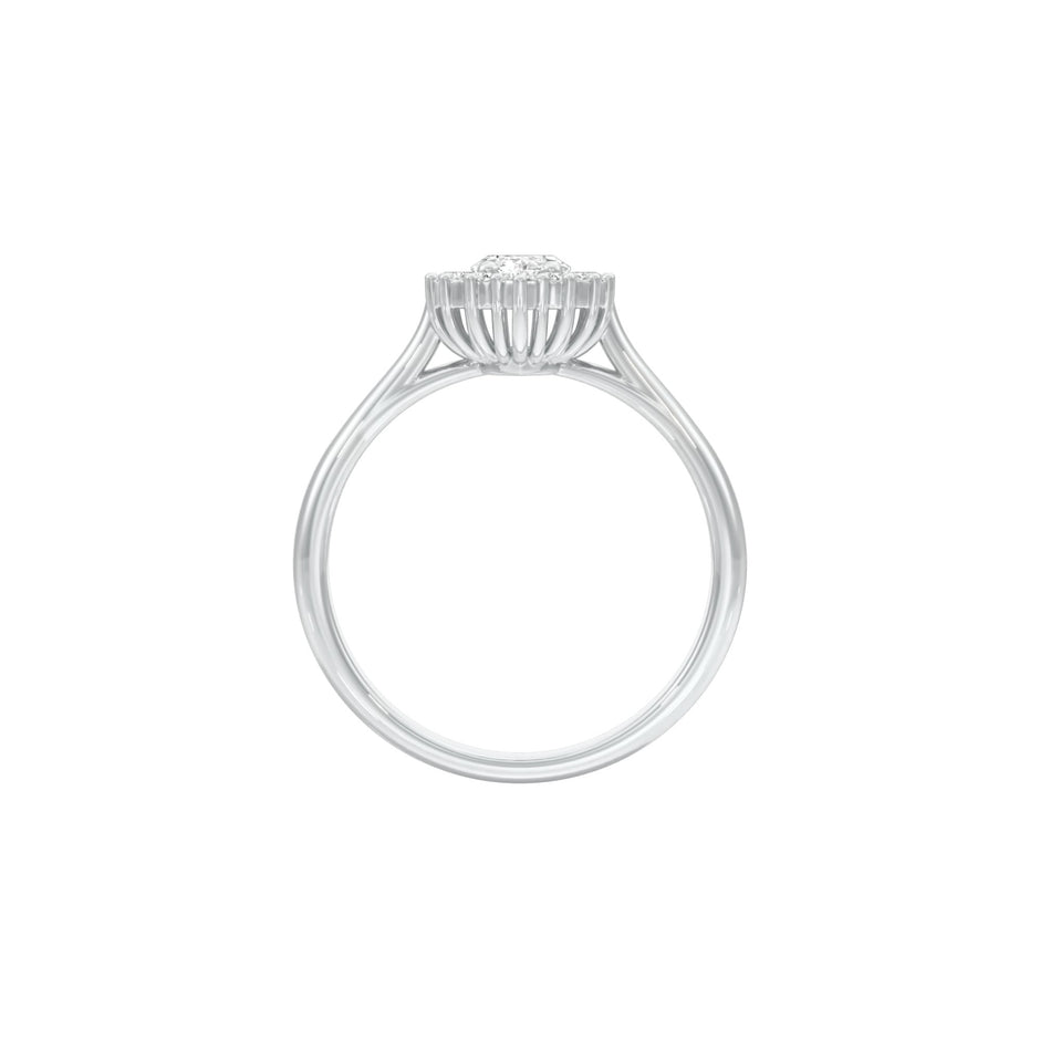 DLR001478 18 KT / White Gold / 22