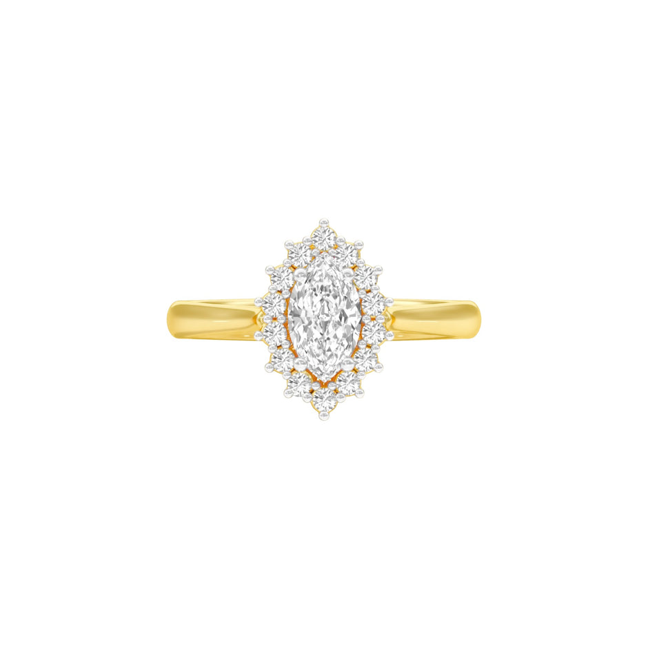 DLR001478 18 KT / Yellow Gold / 22