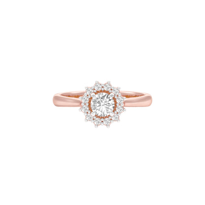 DLR001479 18 KT / Rose Gold / 22