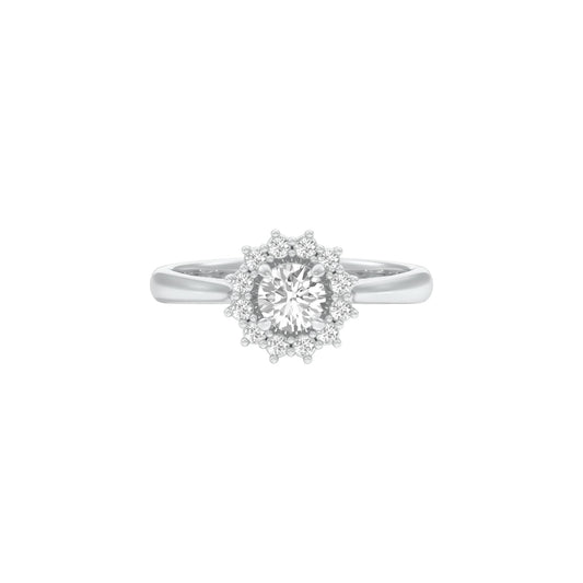 DLR001479 18 KT / White Gold / 22