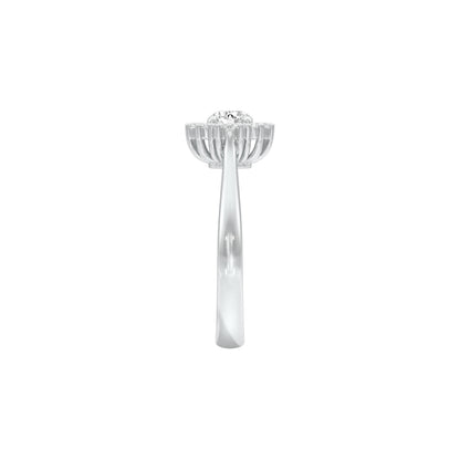 DLR001479 18 KT / White Gold / 22