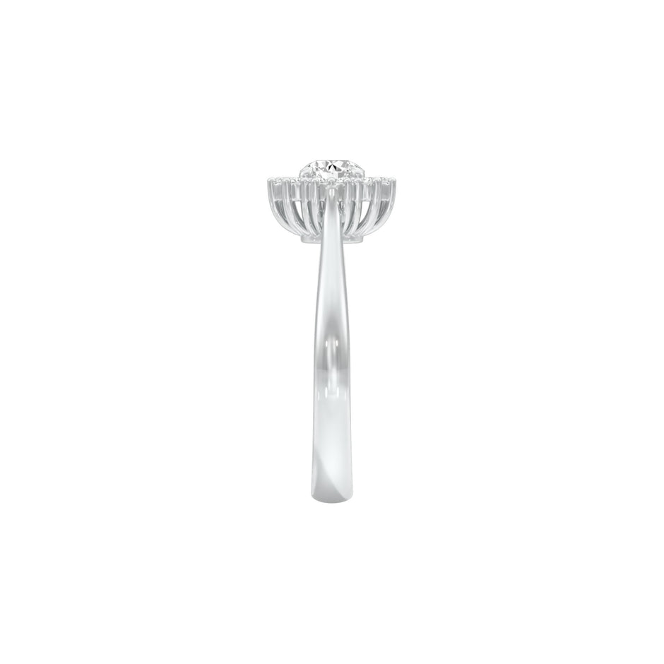 DLR001479 18 KT / White Gold / 22