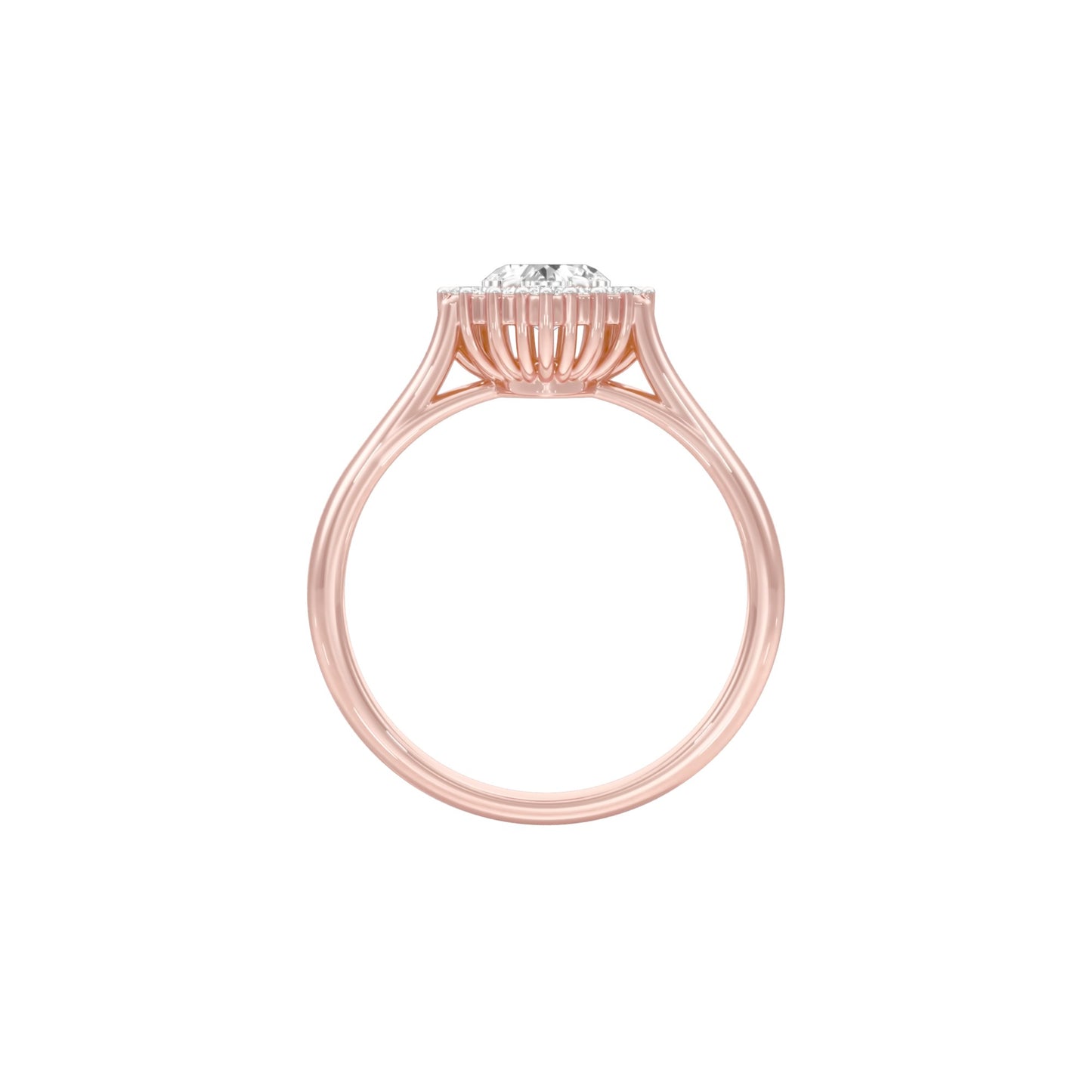 DLR001480 18 KT / Rose Gold / 22