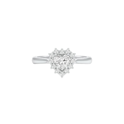 DLR001480 18 KT / White Gold / 22
