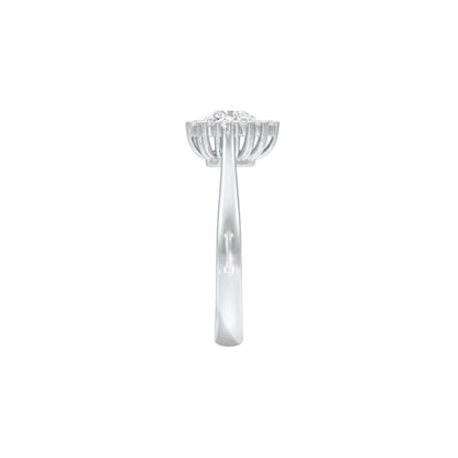 DLR001480 18 KT / White Gold / 22