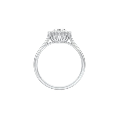DLR001480 18 KT / White Gold / 22
