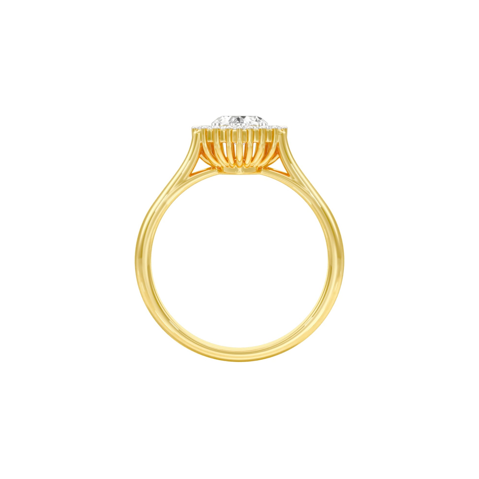 DLR001480 18 KT / Yellow Gold / 22
