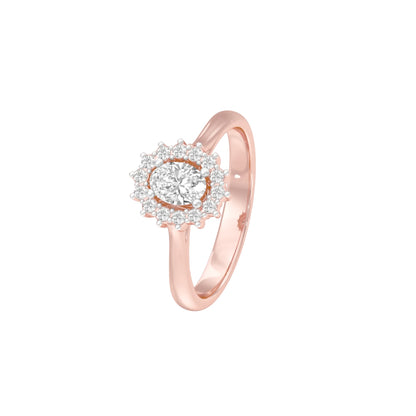 DLR001481 18 KT / Rose Gold / 22