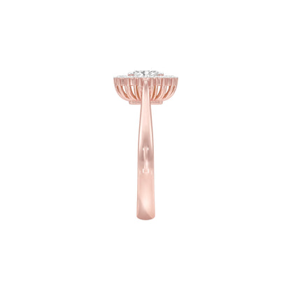 DLR001481 18 KT / Rose Gold / 22