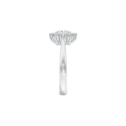 DLR001481 18 KT / White Gold / 22