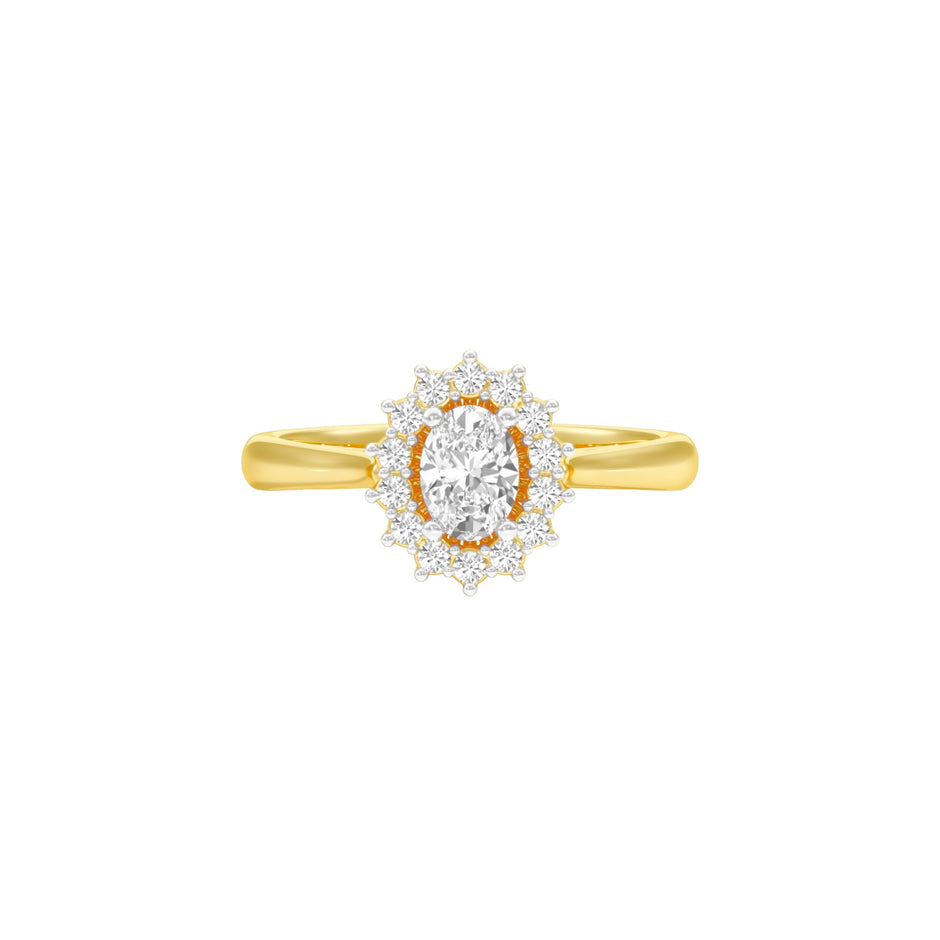 DLR001481 18 KT / Yellow Gold / 22