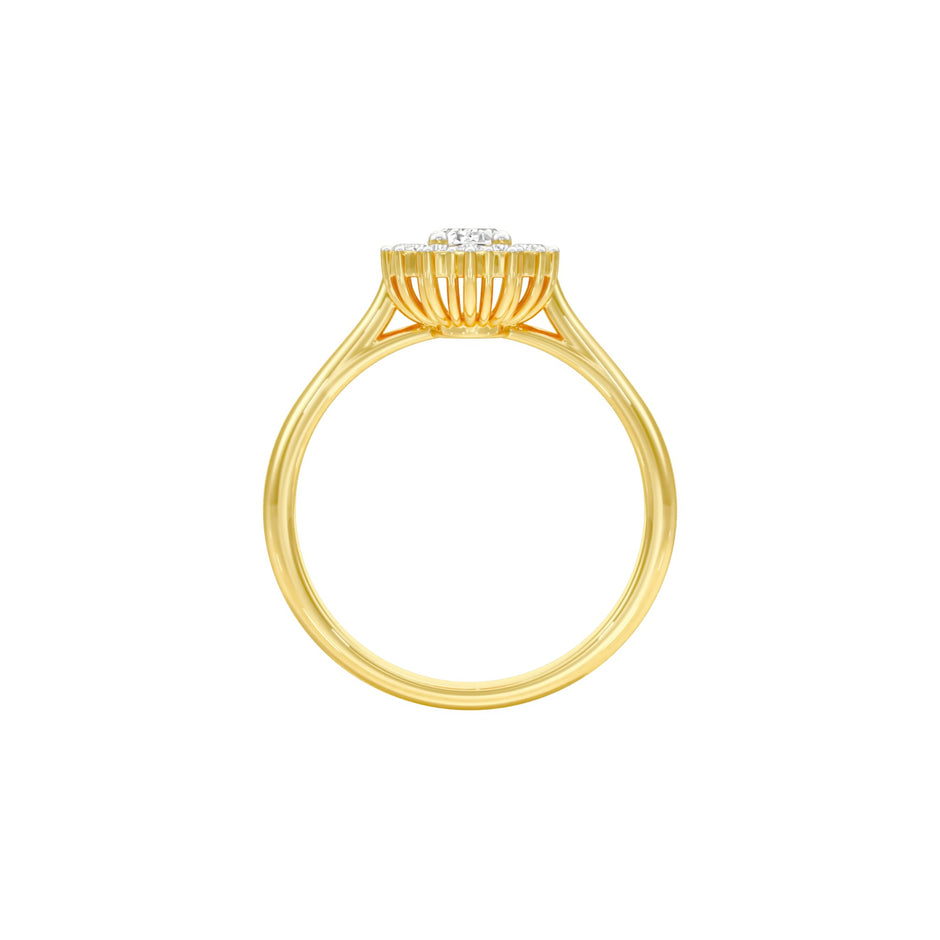 DLR001481 18 KT / Yellow Gold / 22