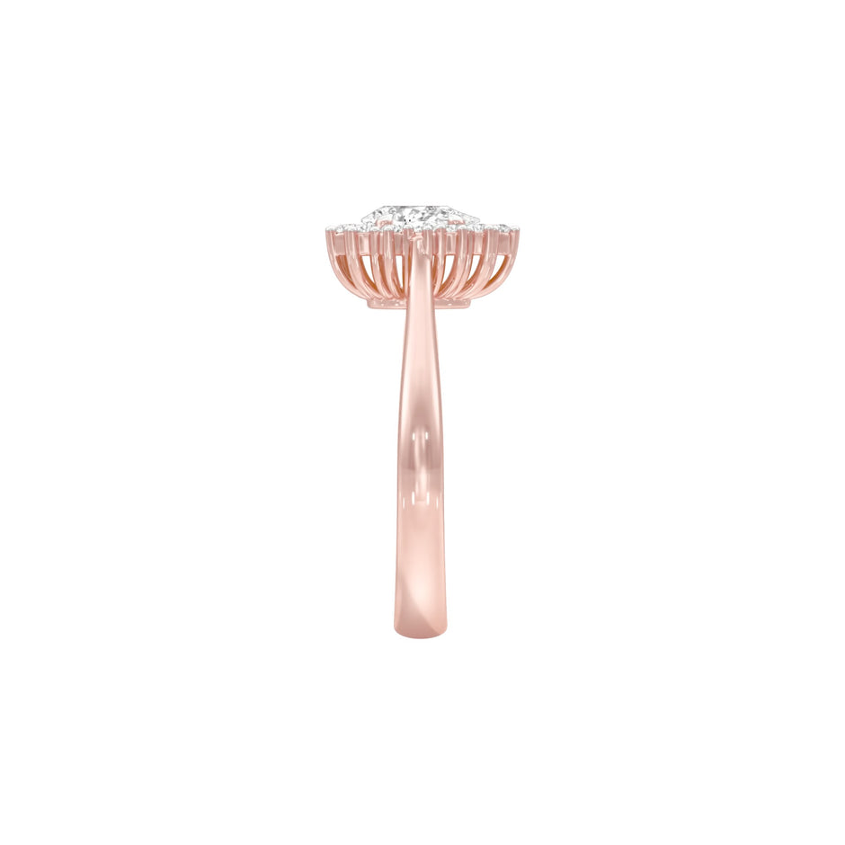 DLR001482 18 KT / Rose Gold / 22